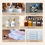 NIIMBOT Label Maker Tape 0.47 x 1.57 inch 12x40mm 160 Labels White view 4