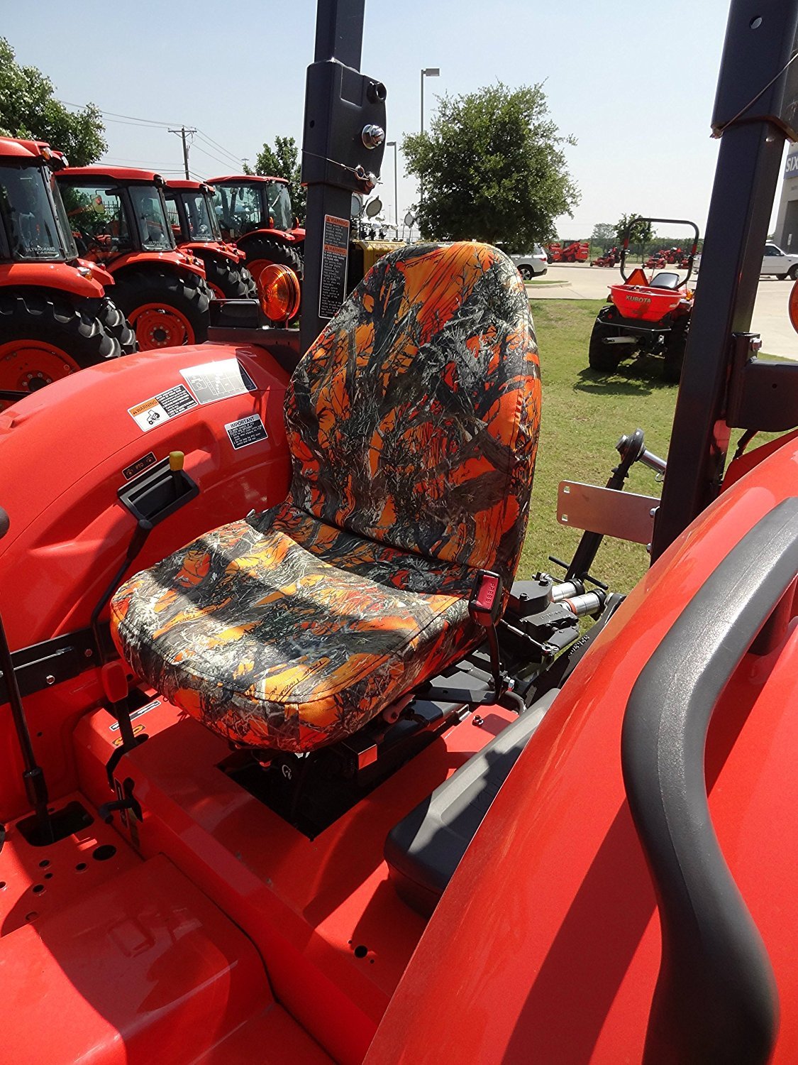 Durafit Seat Covers, KU20 Kubota Seat Covers for tractor MX4800, MX5200