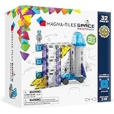 MAGNA-TILES Space 32-Piece Magnetic Construction Set, The Original Magnetic Building Brand