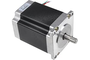 CNCTOPBAOS Nema 23 Stepper Motor 76mm 270oz.in 3A CNC Hybrid 2 Phase High Torque Stepping Motor 180Ncm 4 Lead for CNC Router XYZ Axis Milling Engraving Machine/3D Printers 23HS8430