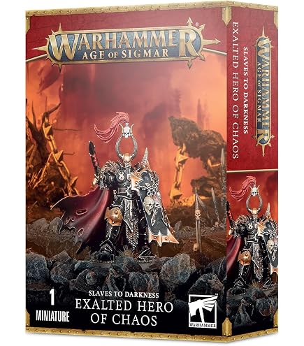 thumbnail interactive-video image 1 of Warhammer Age Of Sigmar - Slaves To Darkness Chaos Knights (5 Models) 2019 Edition NO COMMAND SPRUE 1 of 5
