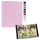 Lanpn Photo Albums 4x6 100 Photos 2 Packs Slip