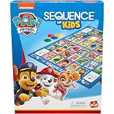 Paw Patrol Sequence for Kids | Easy to Play Matching Game of 4-in-A-Row Featuring Paw Patrol Characters | 2-4 Players, Ages 3+