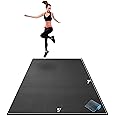 Gorilla Mats Premium Large Exercise Mat – 7' x 5' x 1/4" Ultra Durable, Non-Slip, Workout Mat for Instant Home Gym Flooring – Works Great on Any Floor Type or Carpet – Use With or Without Shoes