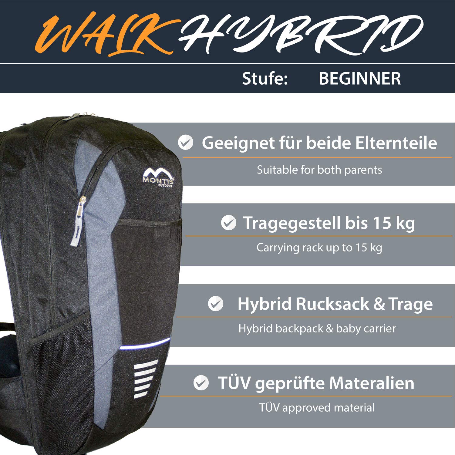 15kg backpack in litres