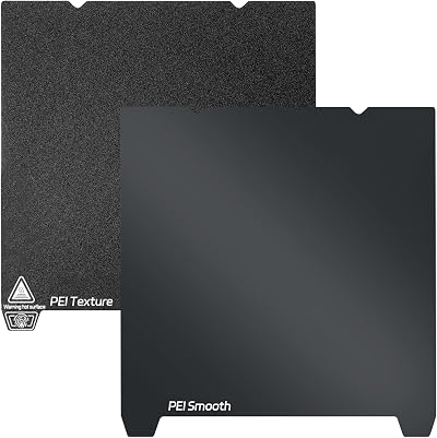 UniTak3D Ender 3 V3 SE KE PEI Build Plate 235x235mm Dual Smooth Textured Bed