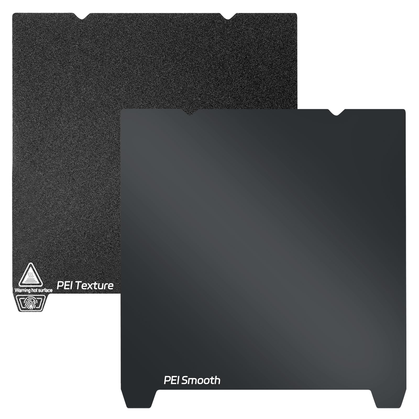 UniTak3D Ender 3 V3 SE KE Double Sided PEI Build Plate 235 * 235mm,Smooth+Textured Heated Bed,Flexible Spring Bed Plate for Creality K1/K1C,Ender 3/3 Pro,Ender 3 V2/V2 Neo 3D Printer