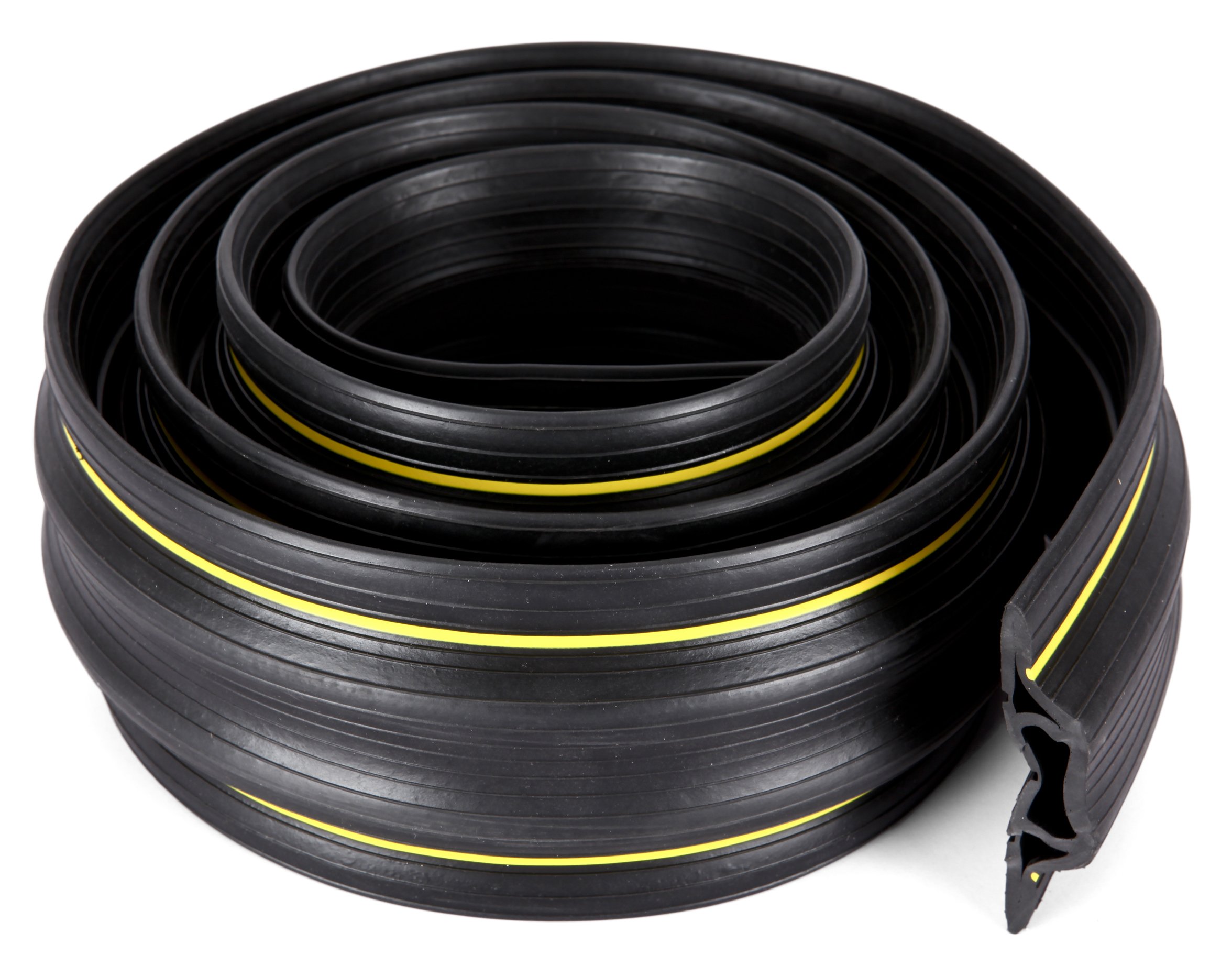 Galleon 6.5 Feet Heavy Duty Cable Protector + Cord Cover 3 Cord