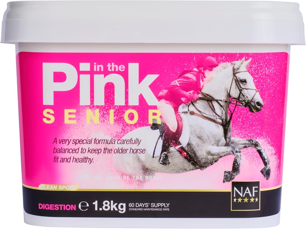 NAF In the Pink Senior 1.8kg – Advanced Daily Support for Older Horses