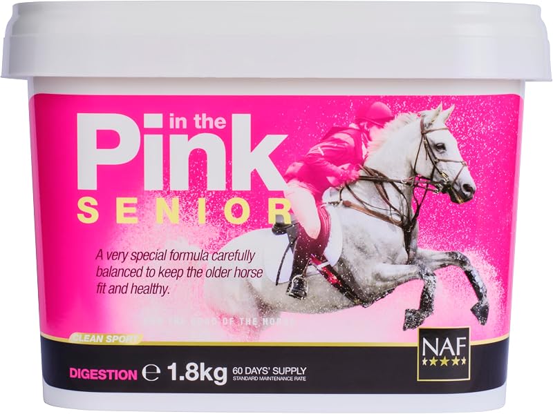 NAF In the Pink Senior 1.8kg – Advanced Daily Support for Older Horses