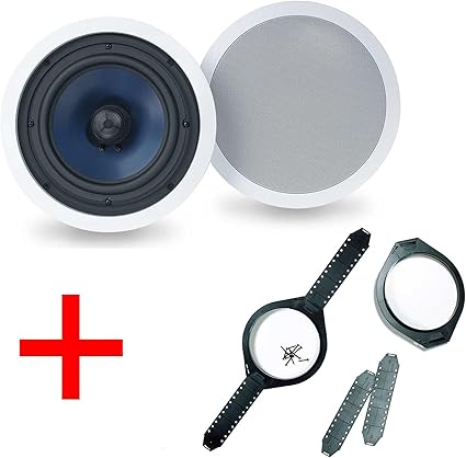Polk Audio Rc80i 8 2 Way In Ceiling Speaker Bundle With Polk