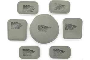 GOVERNMENT CONTRACTOR ACH Helmet & MICH Helmet Replacement Suspension Pad set 7 Pieces Size 6 Medium 3/4" Padding