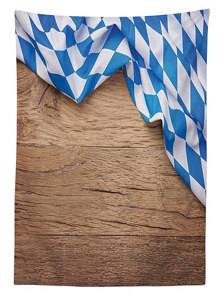 Vipsung Oktoberfest Decorations Tablecloth Oktoberfest Checkered