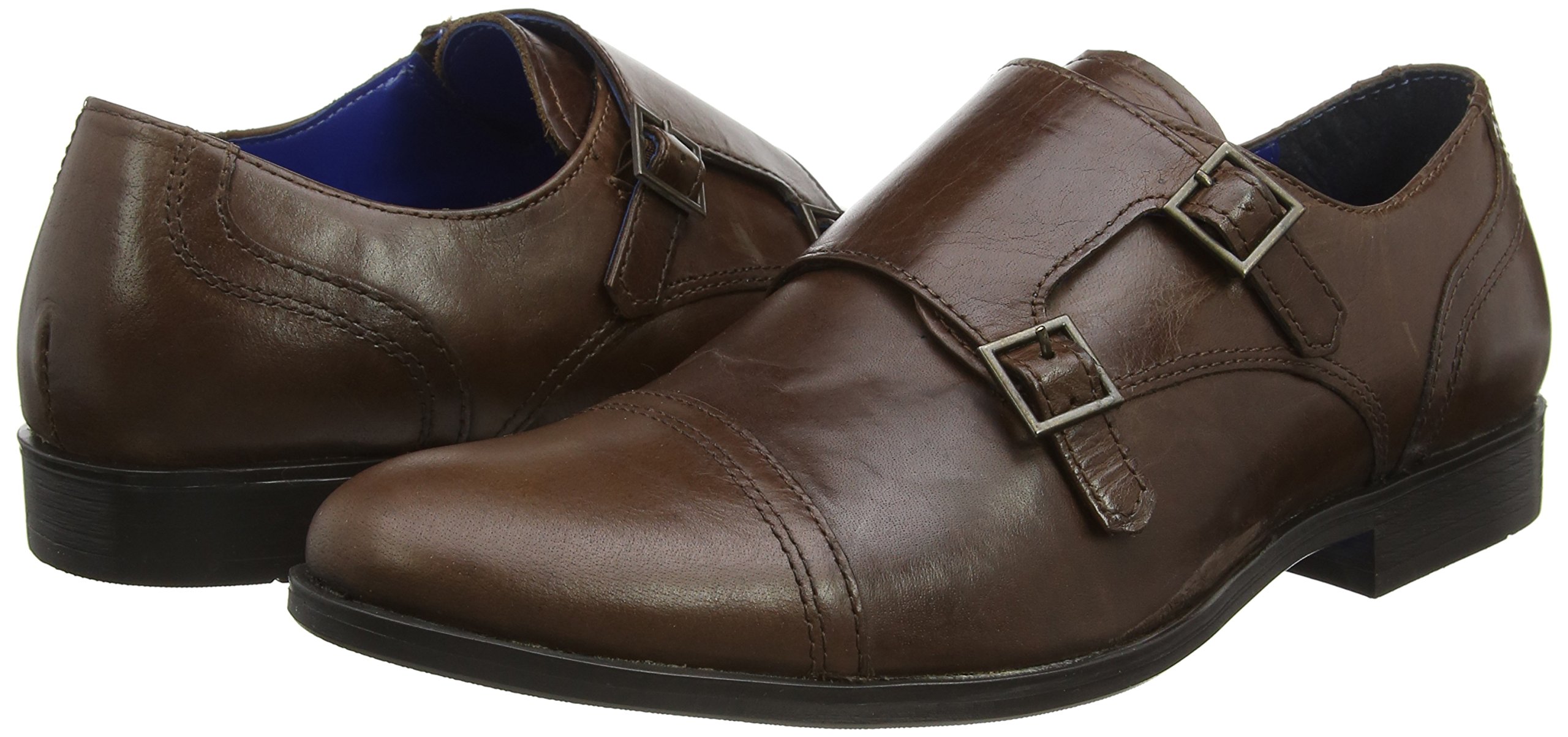 red tape monk strap shoes