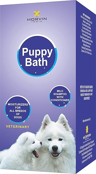 puppy bath shampoo