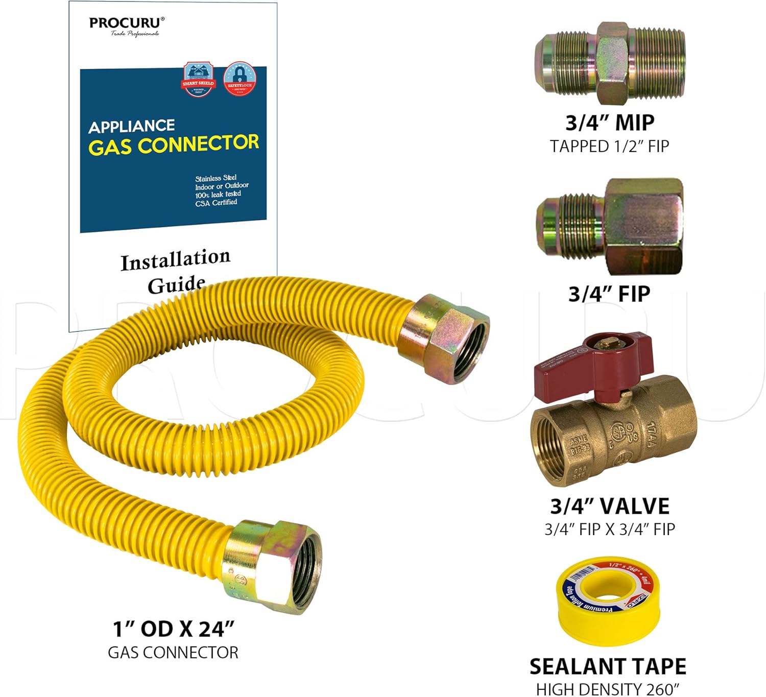 WeatherProof MaxFlow Stainless Steel with SafeGuard Coating for