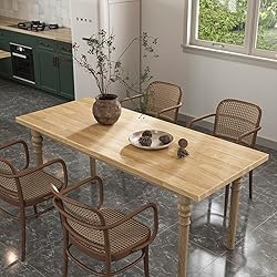 ARIEL 60 x 25 x 1.5 Hevea Unfinished Butcher Block