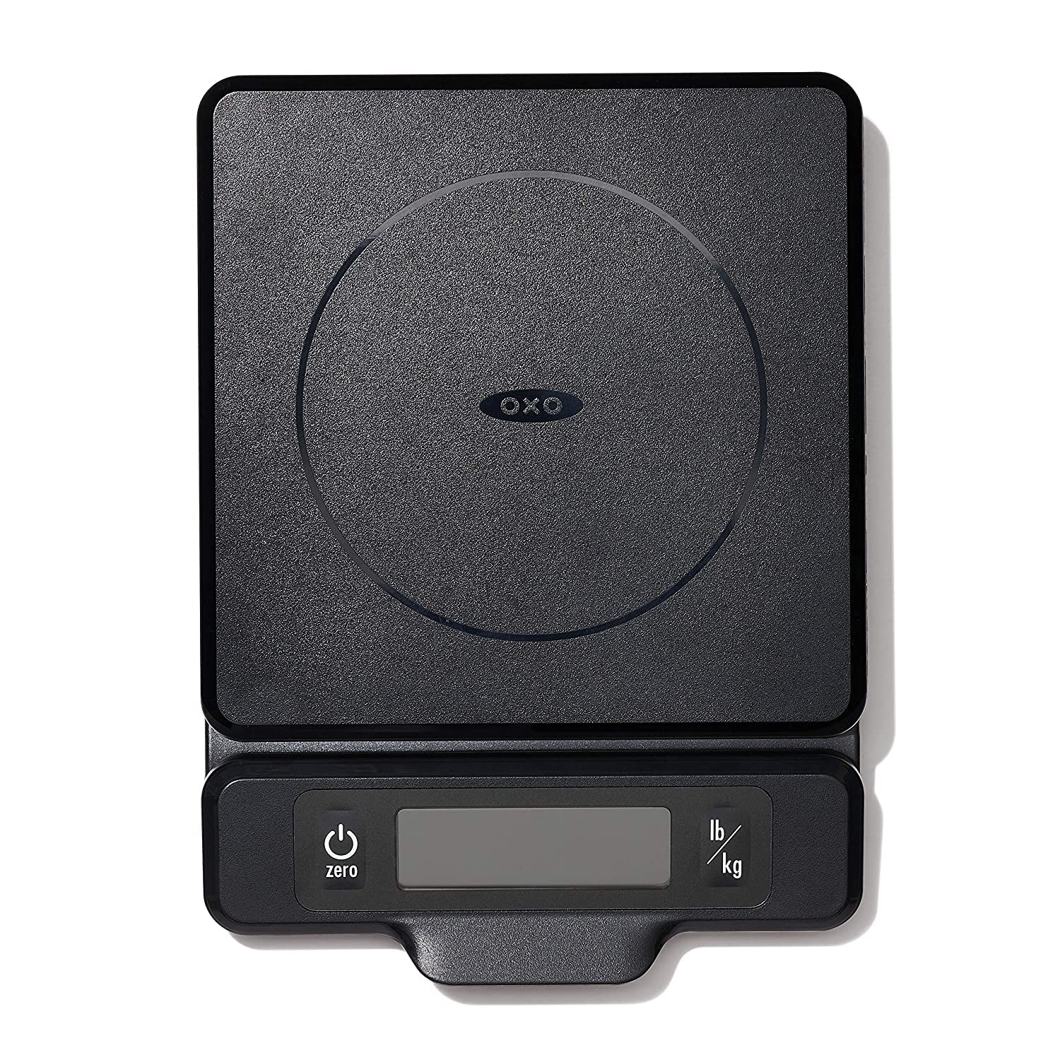 OXO Good Grips 5-lb Kitchen Scale with Pull-Out Display, Black