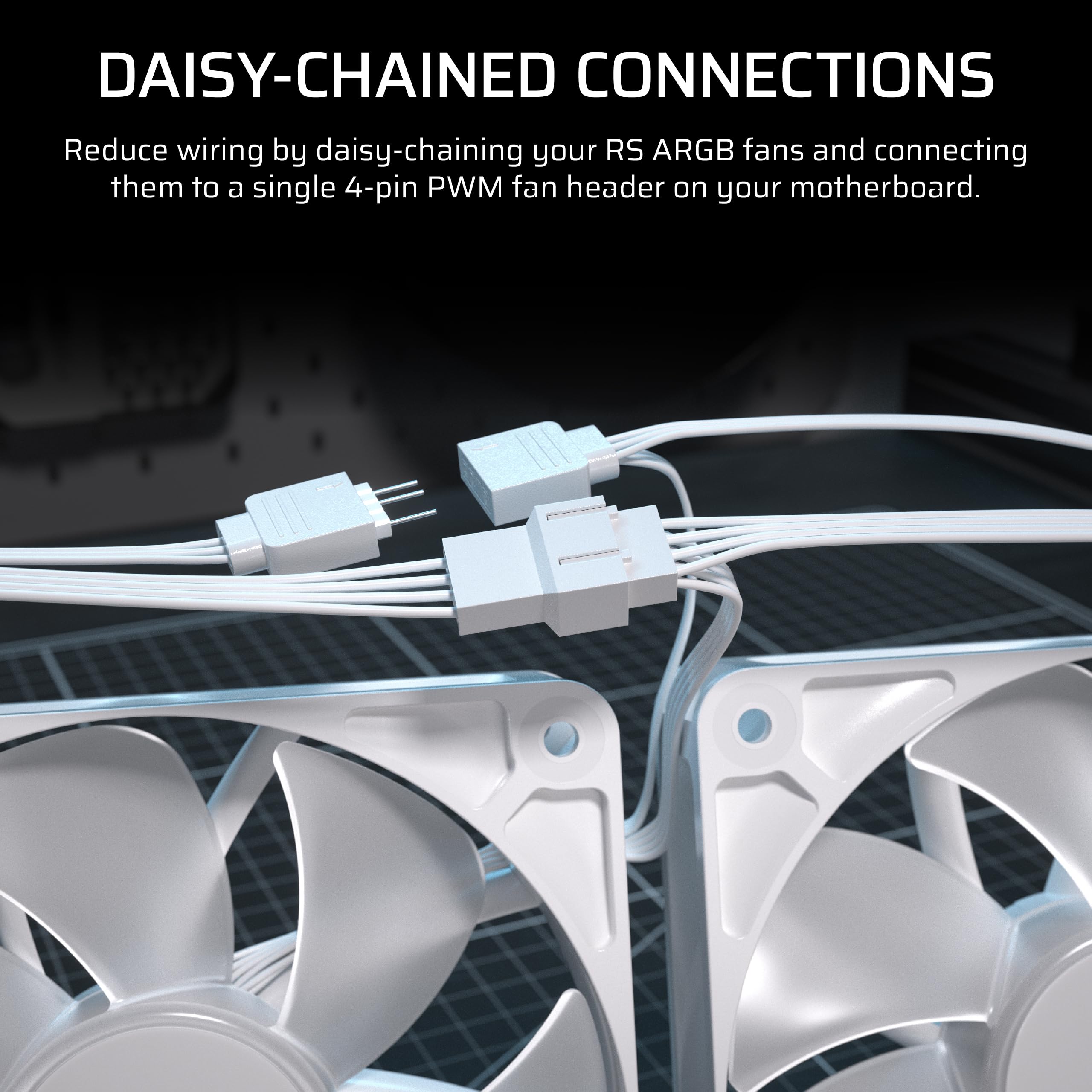 Corsair Nautilus 360 Rs Argb Liquid Cpu Cooler – 360Mm Aio – Low-Noise – Direct Motherboard Connection – Daisy-Chain – Intel Lga 1851/1700, Amd Am5/Am4 – 3X Rs120 Argb Fans Included – White - View 8