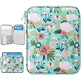 Dadanism 9-11 Inch Tablet Sleeve Bag Carrying Case for iPad (A16) 11th Gen 11", iPad 10th Gen 10.9" Air 5/4, i-Pad Air/Pro 11", i-Pad 9/8/7th, Galaxy Tab A9+ Plus 11",reMarkable 2 10.3",Grass + Flower