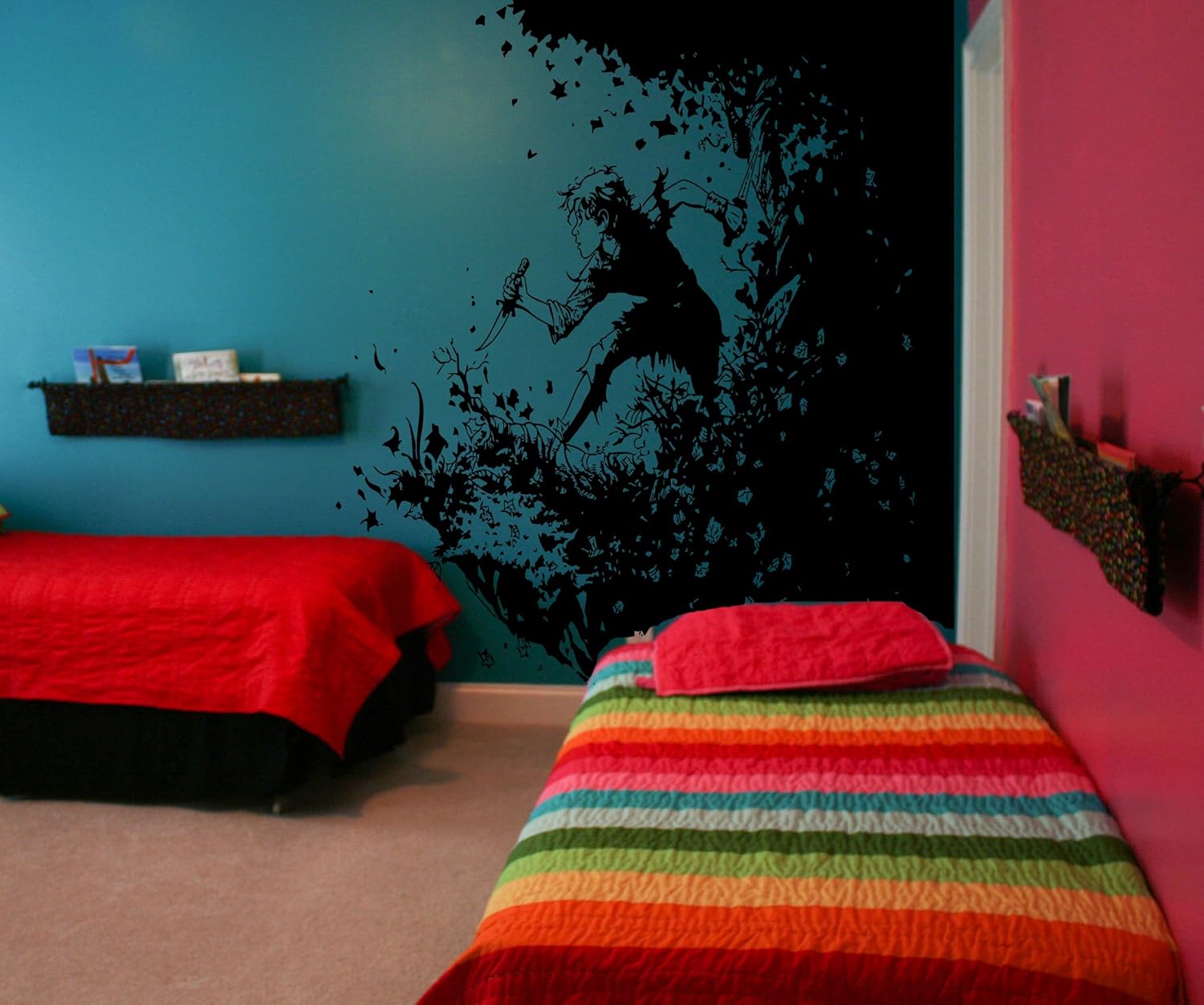 Amazon Com Wall Decal Sticker Bedroom Peter Pan Poster