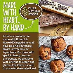 DIJAS Natural Foods, Crunchy Fat Free Biscotti