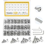 Kadrick 880 Pcs Metric Screw Aassortment M6 M5 M4