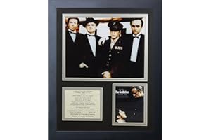 Legends Never Die The Godfather Framed Photo Collage, 11 by 14-Inch