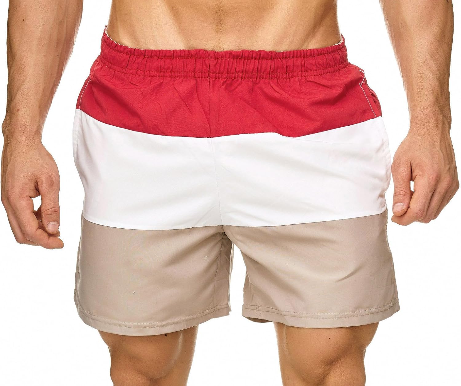 Topway Men's Swim Pants Swimming Net Pants Summer Trousers H2312