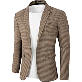 Beninos Men's Casual Blazer Suit Jackets Lightweight Sports Coats One Button