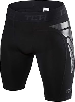 Shorts Carbonforce Termici a Compressione per Uomo - Nero, M