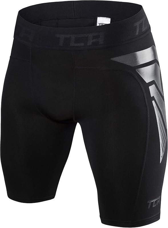 Shorts Carbonforce Termici a Compressione per Uomo - Nero, M
