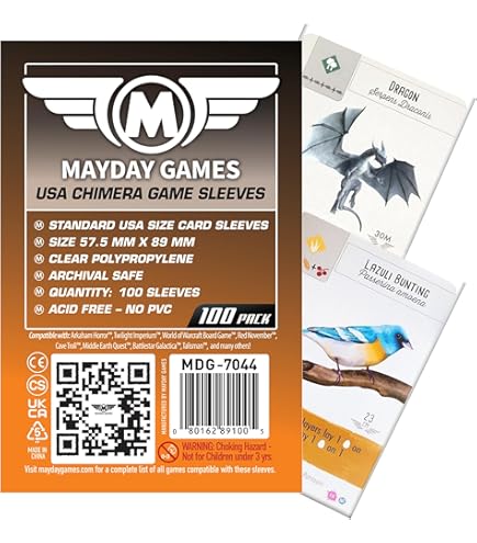 57 x 57 card sleeves Amazon.com: Sleeve Kings Standard American Card Sleeves (57x89mm) 100  Microns, Pack of 55 : Toys & Games