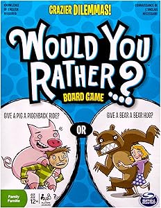 Spin Master Games - Would You Rather - Crazier Dilemmas Board Game