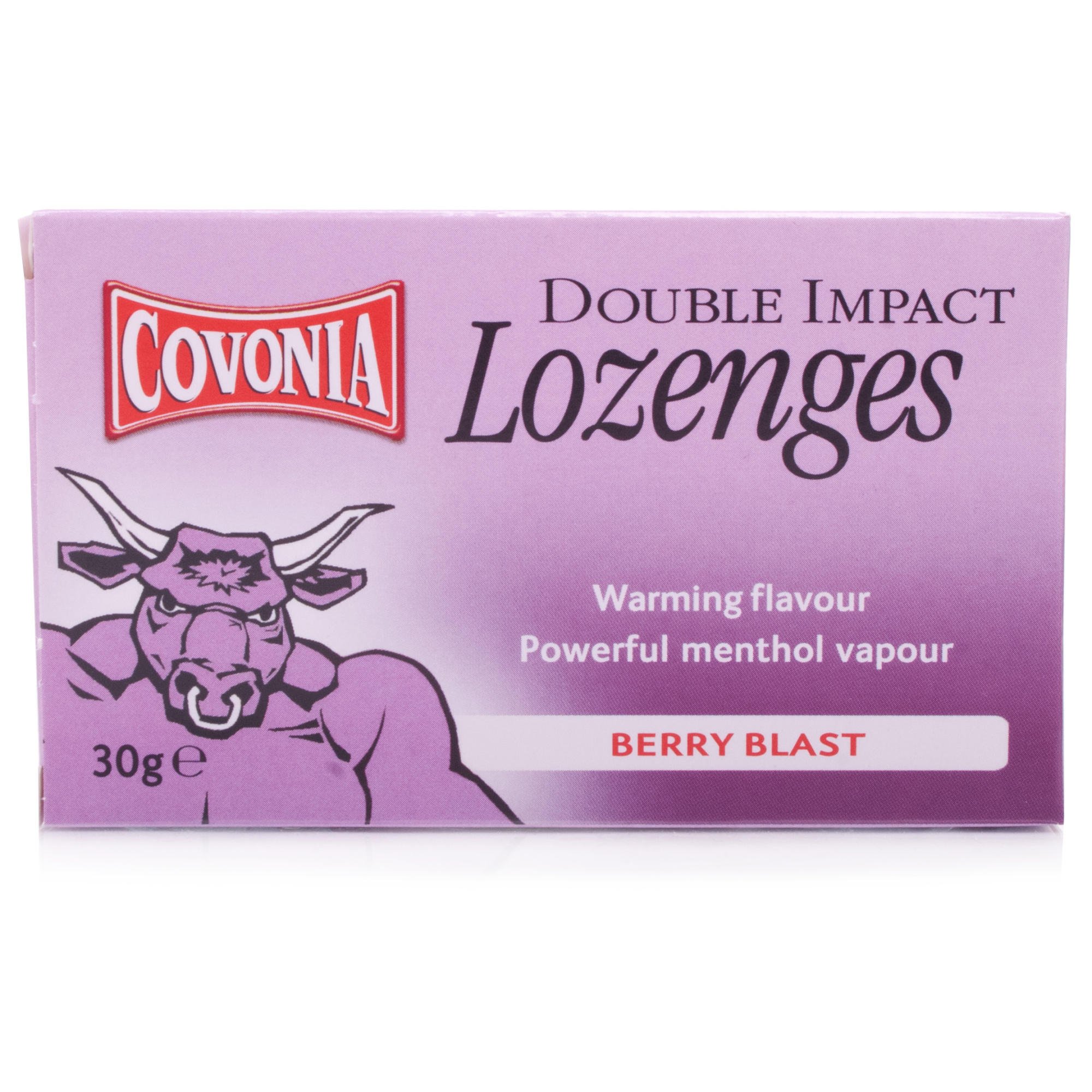 Covonia 30g Double Impact Lozenges Berry Blast
