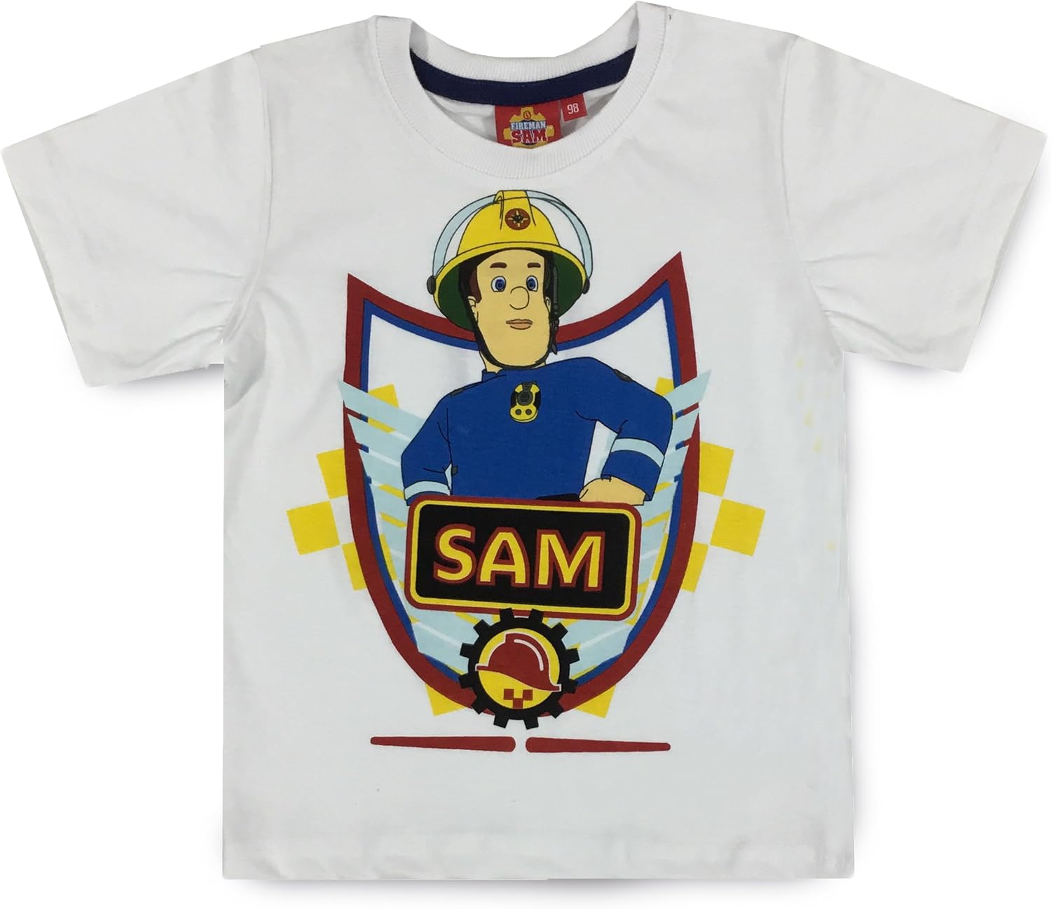 Fireman Sam T Shirt Cotton: Amazon.co.uk: Clothing