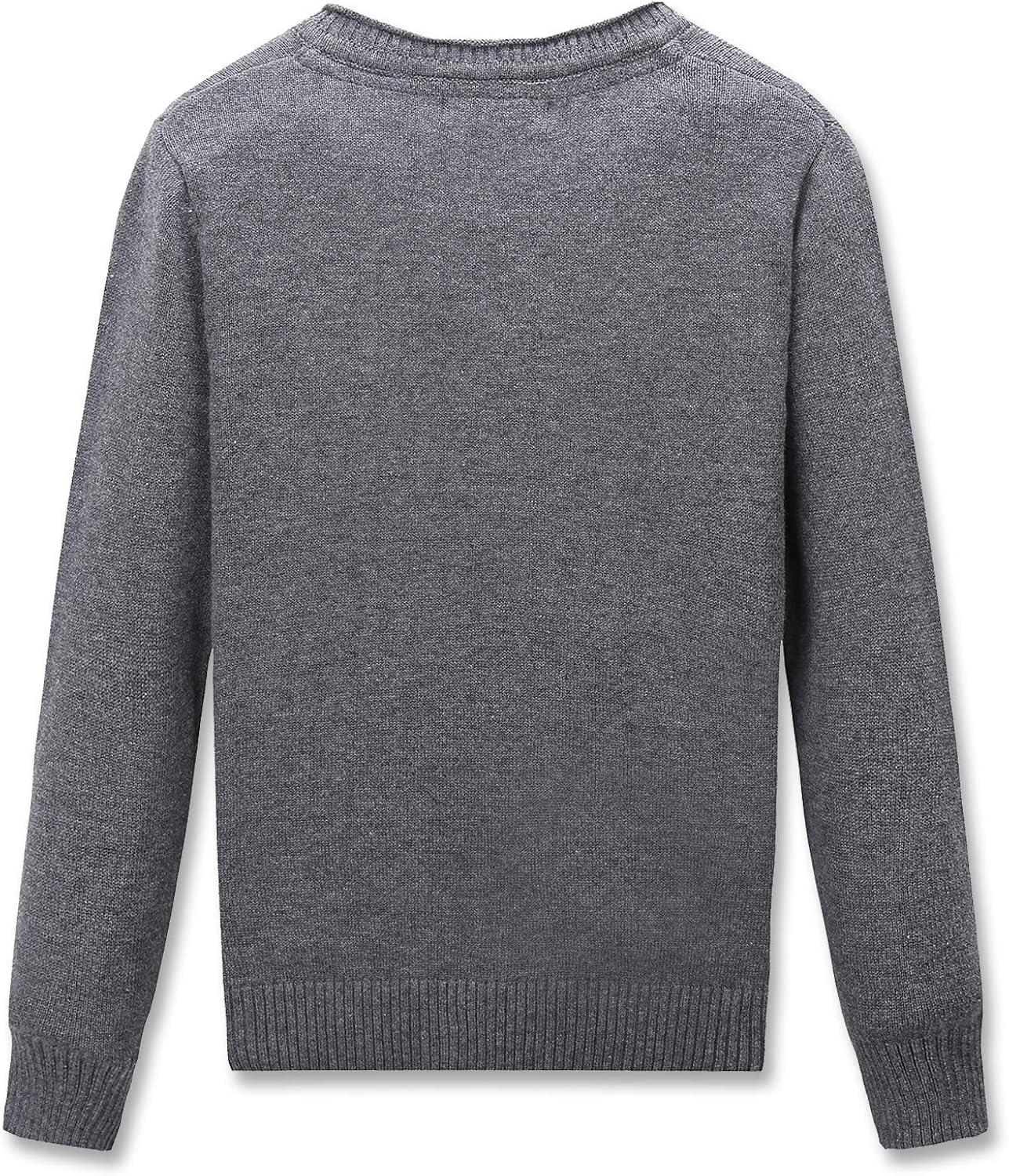 CUNYI Boys V-Neck Pullover Cotton Knit Sweater: Clothing