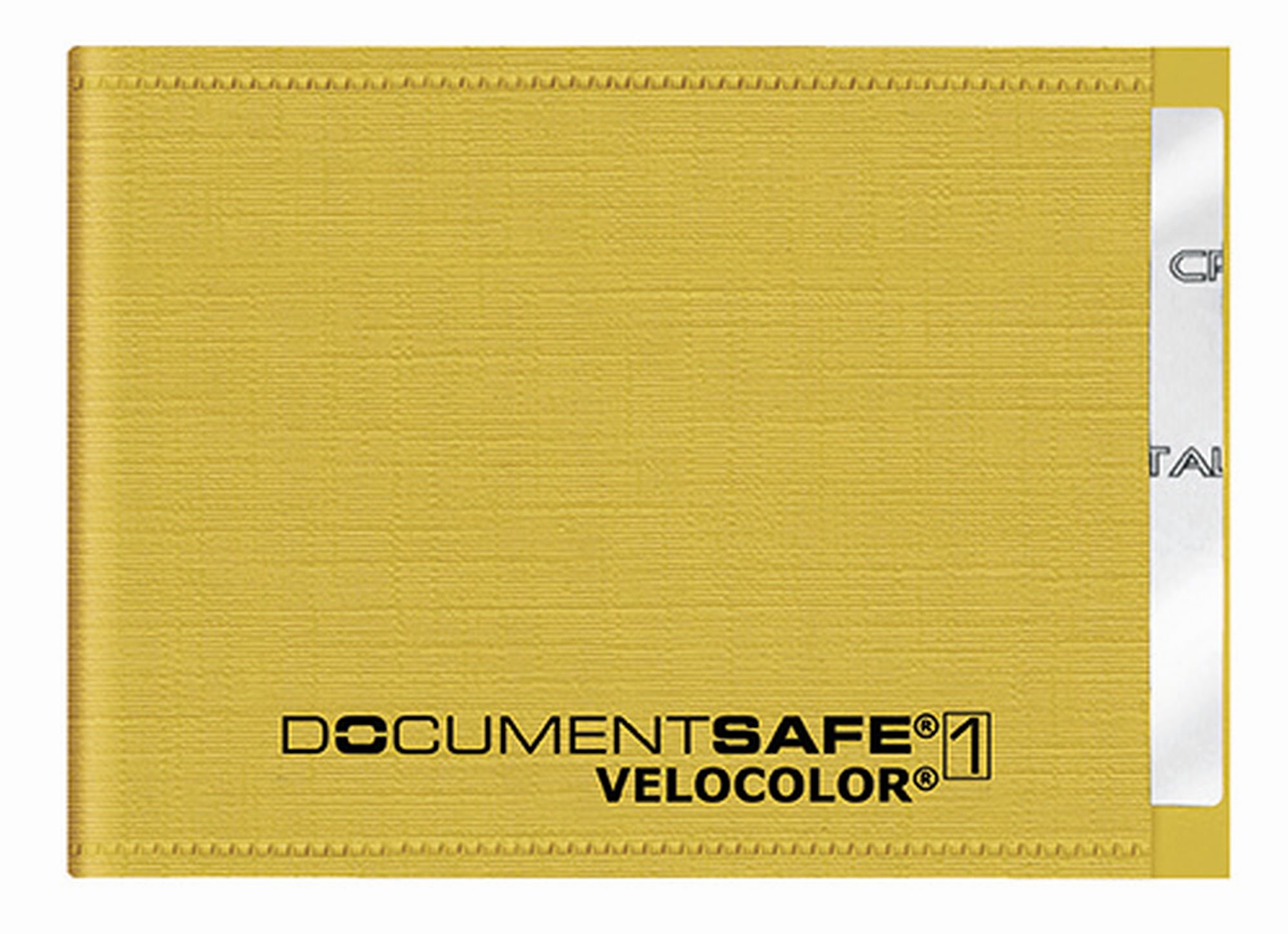Veloflex, Protective case for Travel documents 90 x 63 mm Yellow
