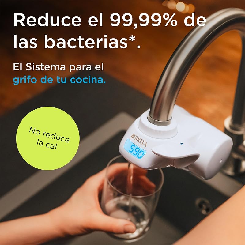 ON TAP Pro sistema filtro agua grifo de cocina, 1x filtro V-MF (600L)
