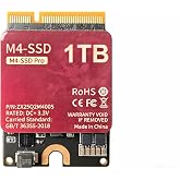M4-SSD Pro 1TB Storage Drive for Mac mini M4, M.2 Form Factor, Plug and Play, PCIe 4.0