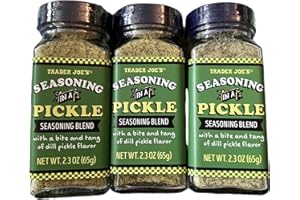 Trader Joe's Seasoning in a Pickle, Dill Pickle Flavor (Pack of 3)