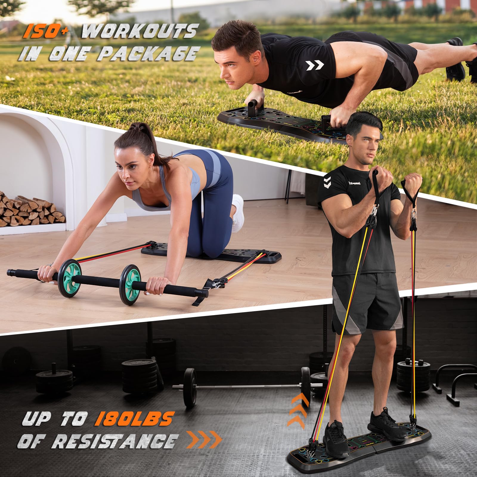 LALAHIGH Portable Home Gym
