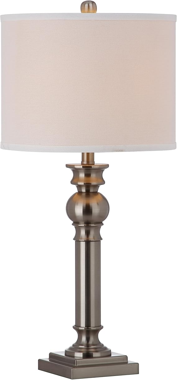 Amazon Com Safavieh Lighting Collection Argos Column Nickel 28 25