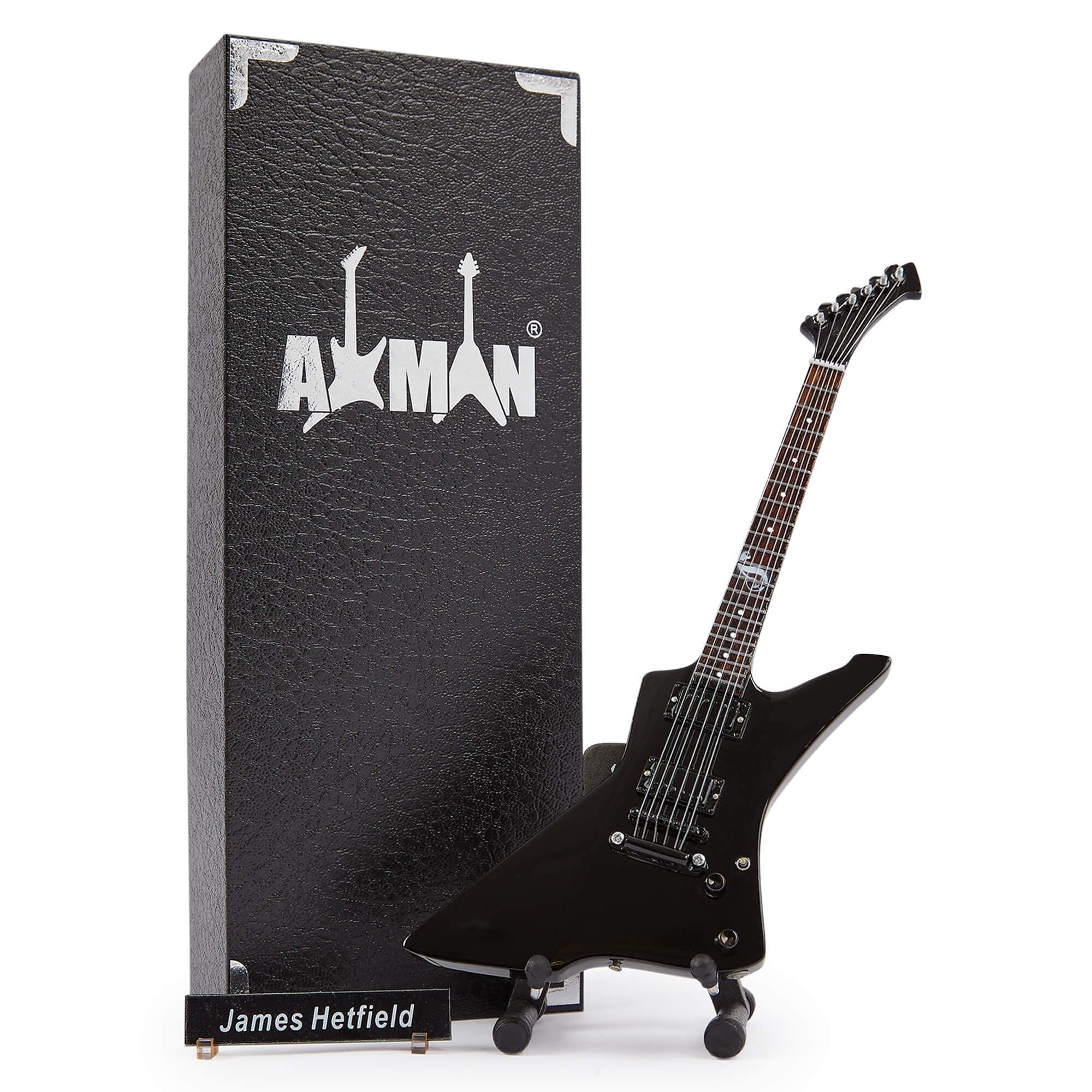 James Hetfield: Black Snakebyte - Miniature Guitar Replica - Music GIfts