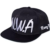 Posse Comitatus Old School Flat Brim Embroidered Hat Unisex Adult Black Cap