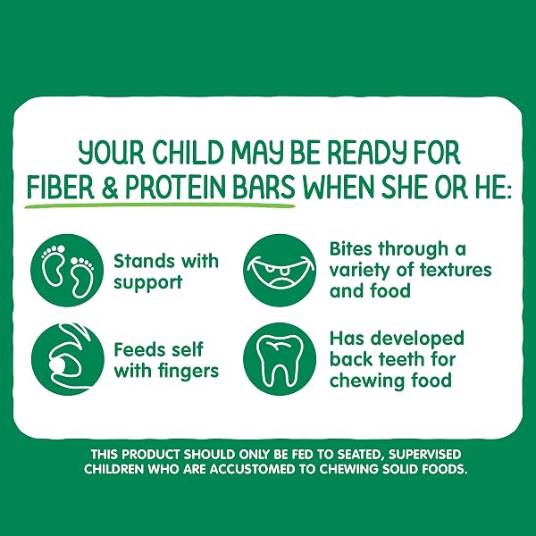 HAPPY TOT ORGANICS FIBER & PROTEIN SOFT-BAKED OAT ORGANIC TODDLER SNACK APPLE & SPINACH, ORGANIC GLUTEN FREE KOSHER NON-GMO, 4.4 OUNCE BARS (PACK OF 5)
