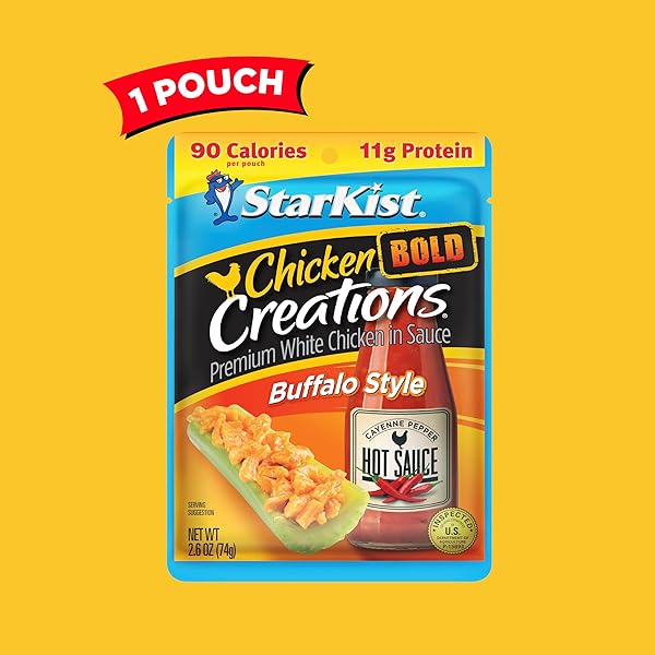 STARKIST CHICKEN CREATIONS BOLD BUFFALO STYLE – 2.6 OZ POUCH