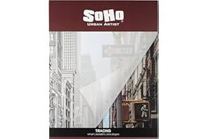 SoHo Urban Artist Vellum Tracing Paper Pads - Translucent Vellum Paper for Drawing, Tracing, Different Media Types, & More - [Single - 19x24"]