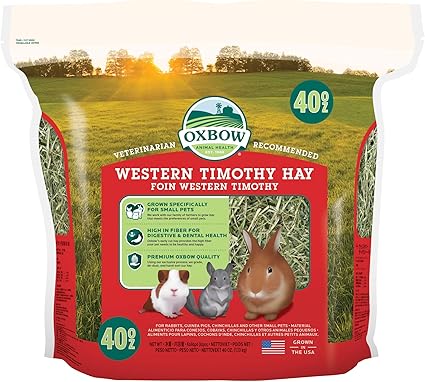 OXBOW Western Timothy Hay, 40 Ounce Bag 