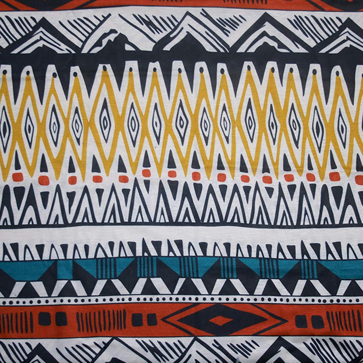 Evolve Wrap Scarf - Tribal Print MULTI-COLORED: Beauty
